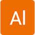 Allsec Portal logo icon in white on bright orange background